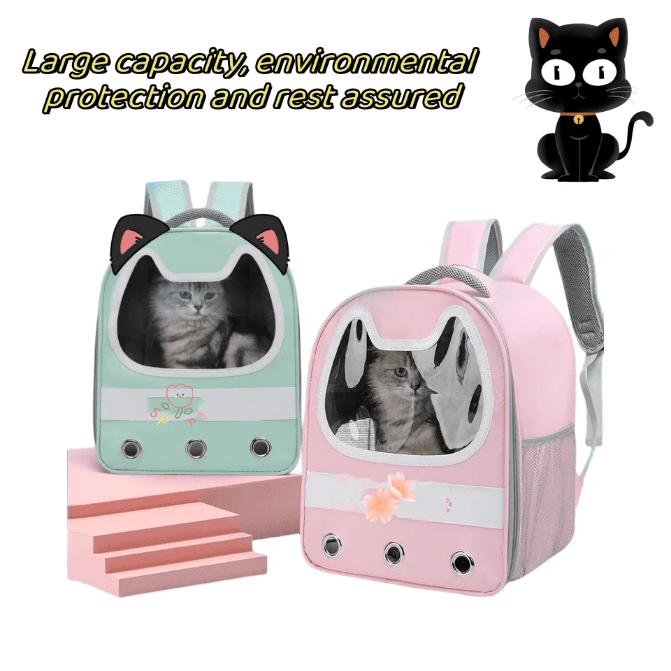 Cat Bag Pet Bag Cats And Dogs Universal Backpack Portable