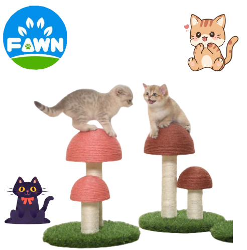 Flax Mushroom Cat Toy Pet Cat Toy Cat Toy