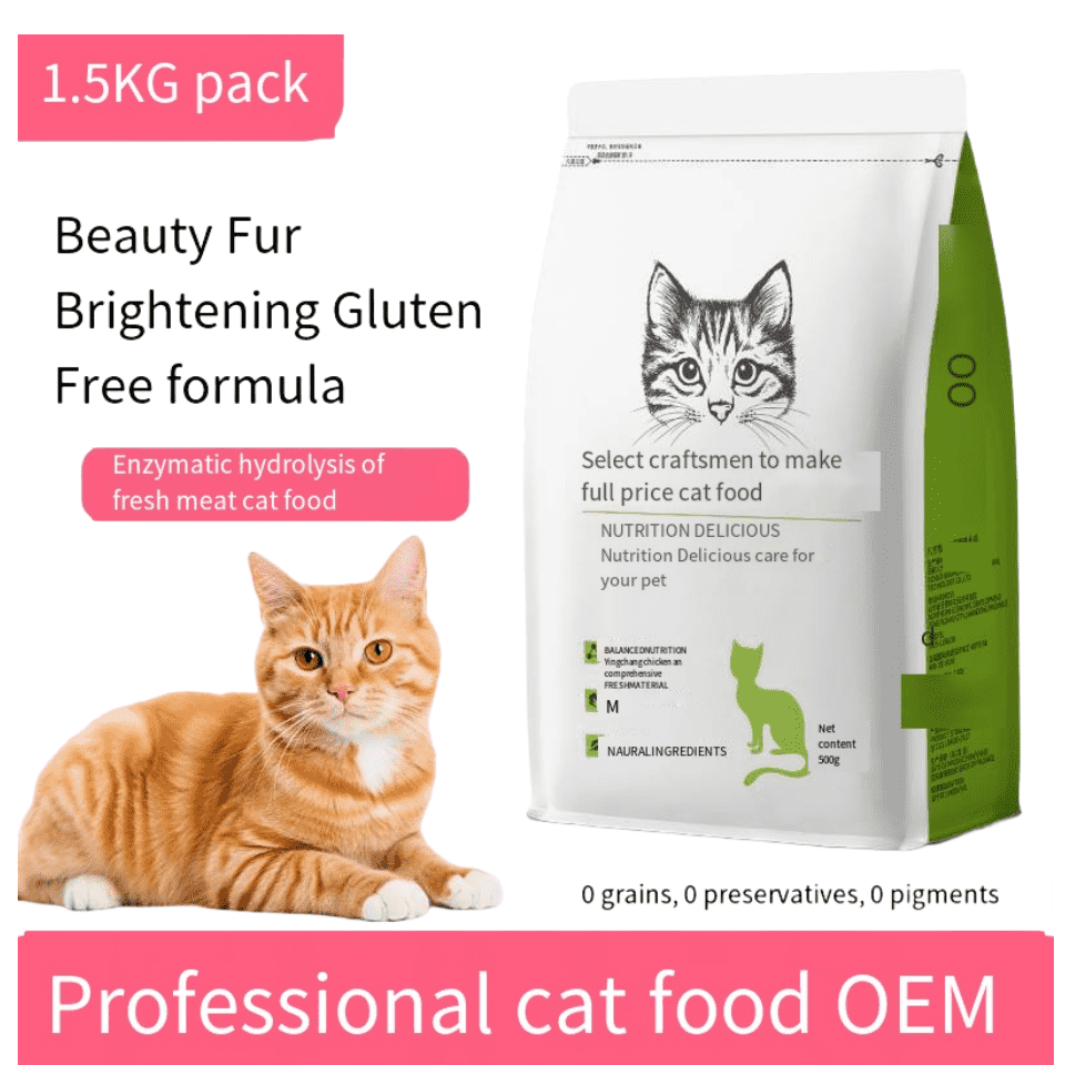 Gluten-free Cat Food Pure Fresh Meat For Young Cats