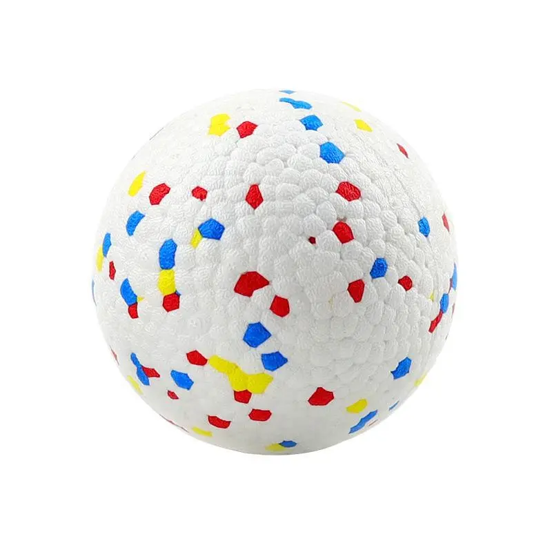 High stretch colored pet toy ball