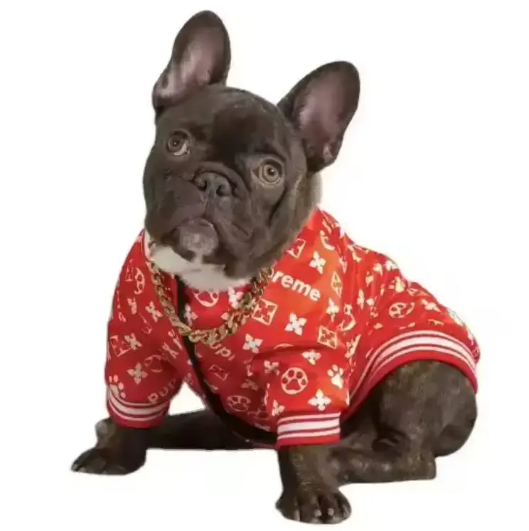 Luxury Designer Dog Coat Pupreme Dog Jacket Winter French Bulldog Fashion Dog Clothes
