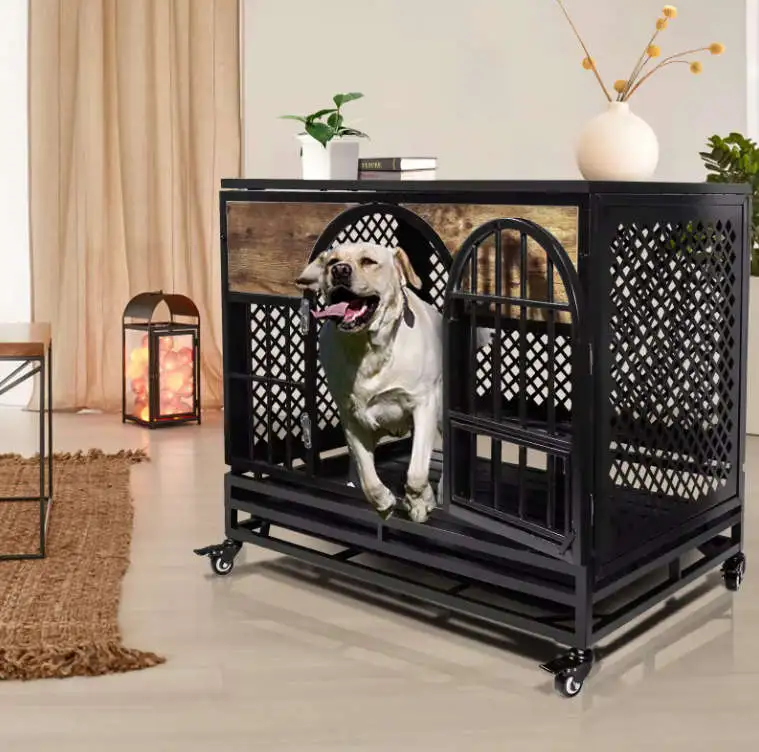 New Innovation Foldable Heavy Dute Large Dog Crate Indoor Dog Cage for Large Dogs with Best Price