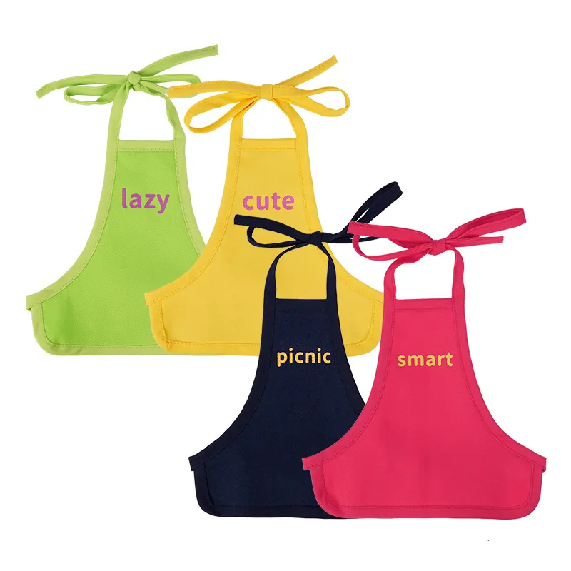 Pet aprons Spring and summer anti-dirt belly clothes dog drool towel bib