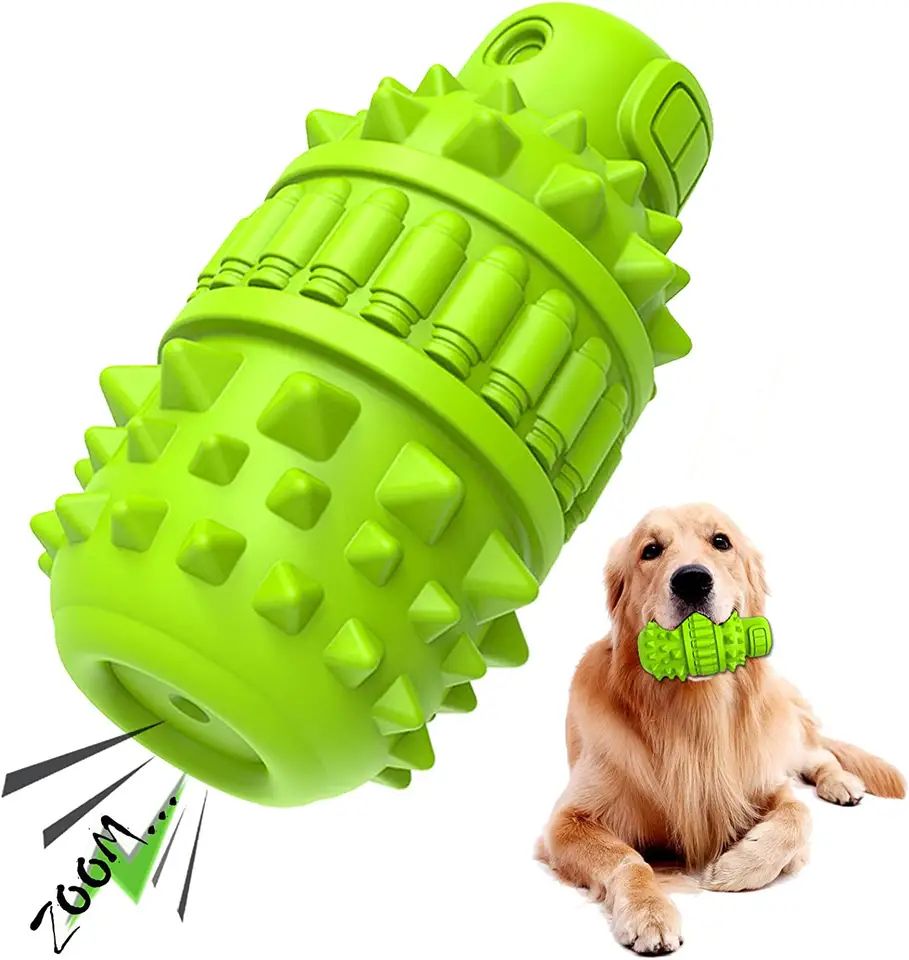 Rubber Dog Chew Toy for Aggressive Chewers