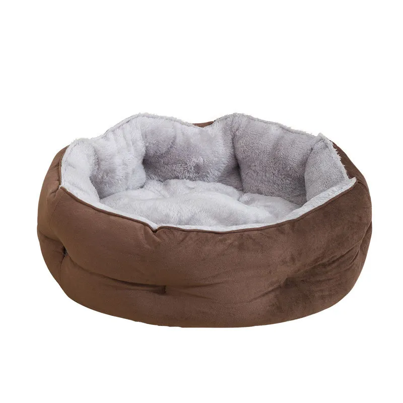 Solid Color Open Circular Dog House