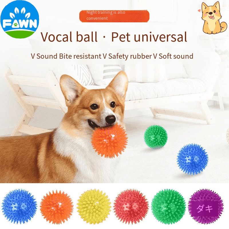 Special Teething Ball For Cat and Dogs Pet Dogs Are Trained To Grind Durable Teeth
