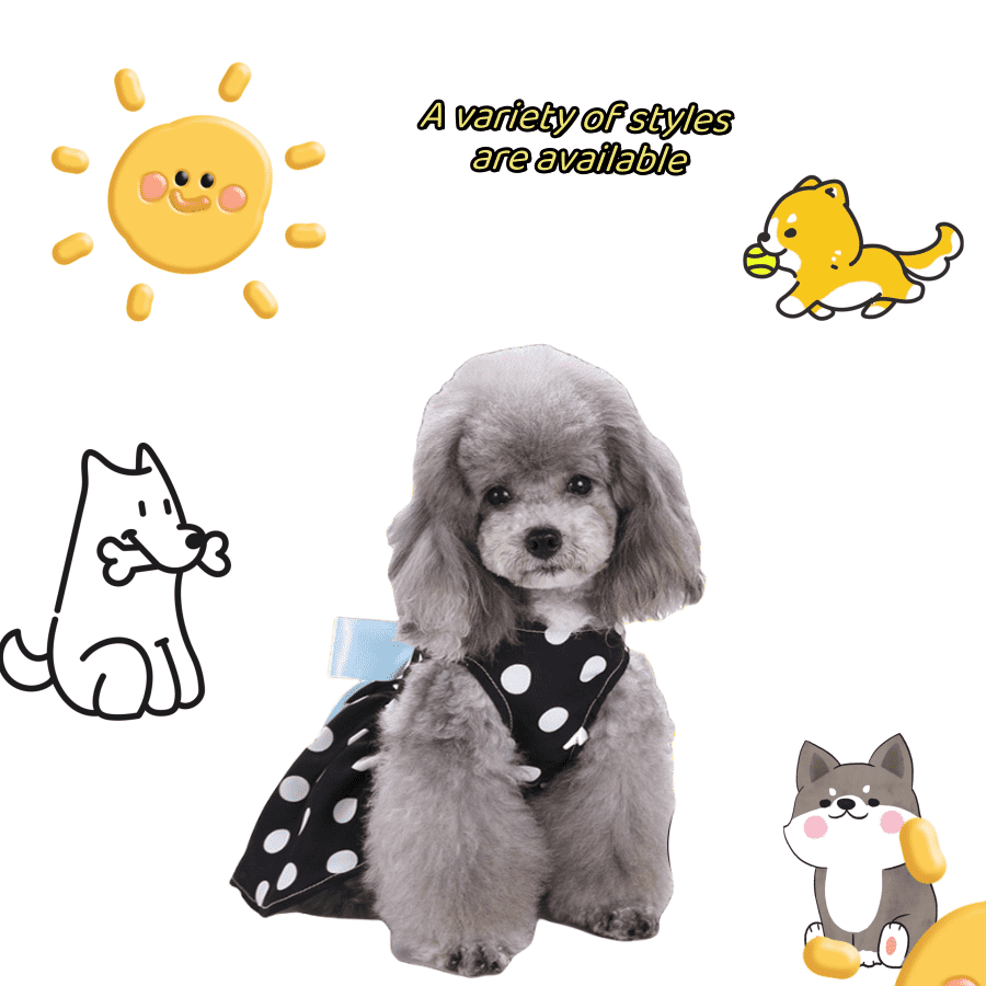Summer Vest Pet Dog Clothes Skirt Dog Clothes