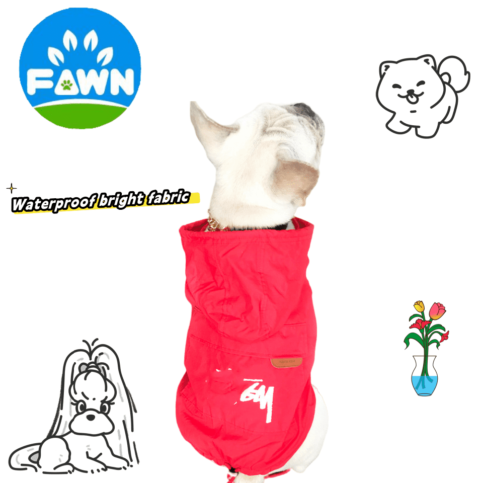 Teddy cat pet raincoat Dog sun-proof clothing pet raincoat
