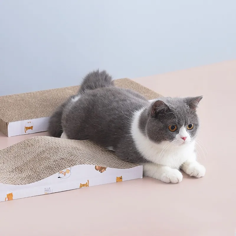 Thickened cat scratching board Cat toys pet supplies corrugated paper