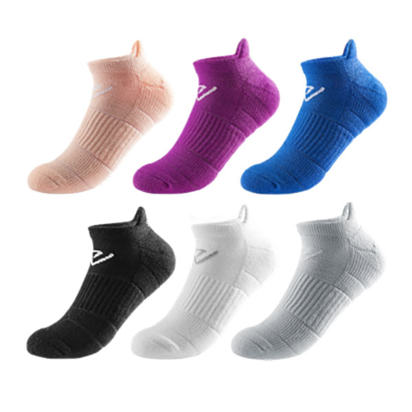 Froté bavlněné atletické ponožky nízkého střihu