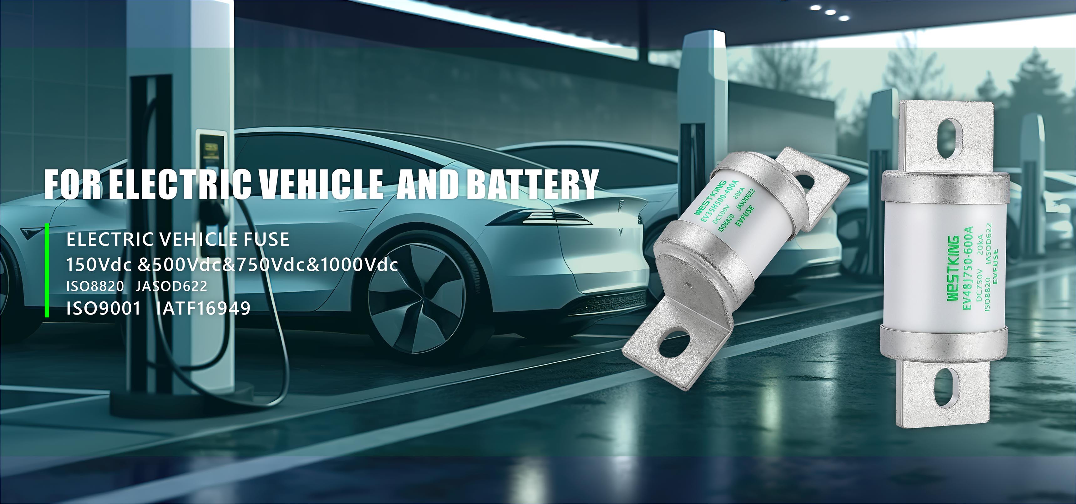 EV FUSE за електрически превозни средства и фабрика за батерии