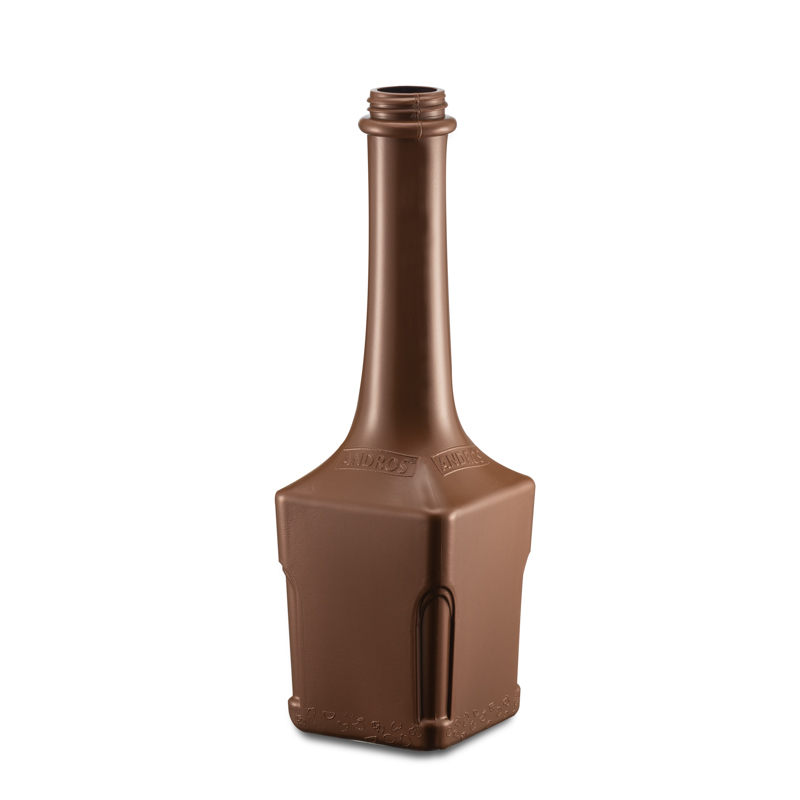 Multi-Layer High Barrier Long Neck Brown Soy Sauce HDPE Bottle