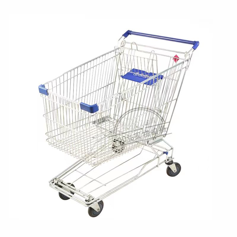 The production process of the metal shopping trolley carts