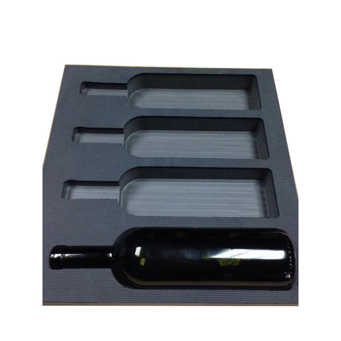 Red Wine Bottle Packaging Box with EVA Insert - 2