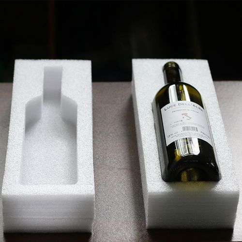 Wine Bottle Packaging Box with EPE Insert - 0