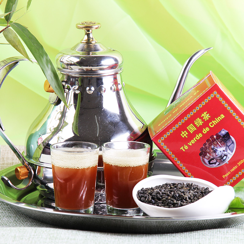 緑茶火薬茶