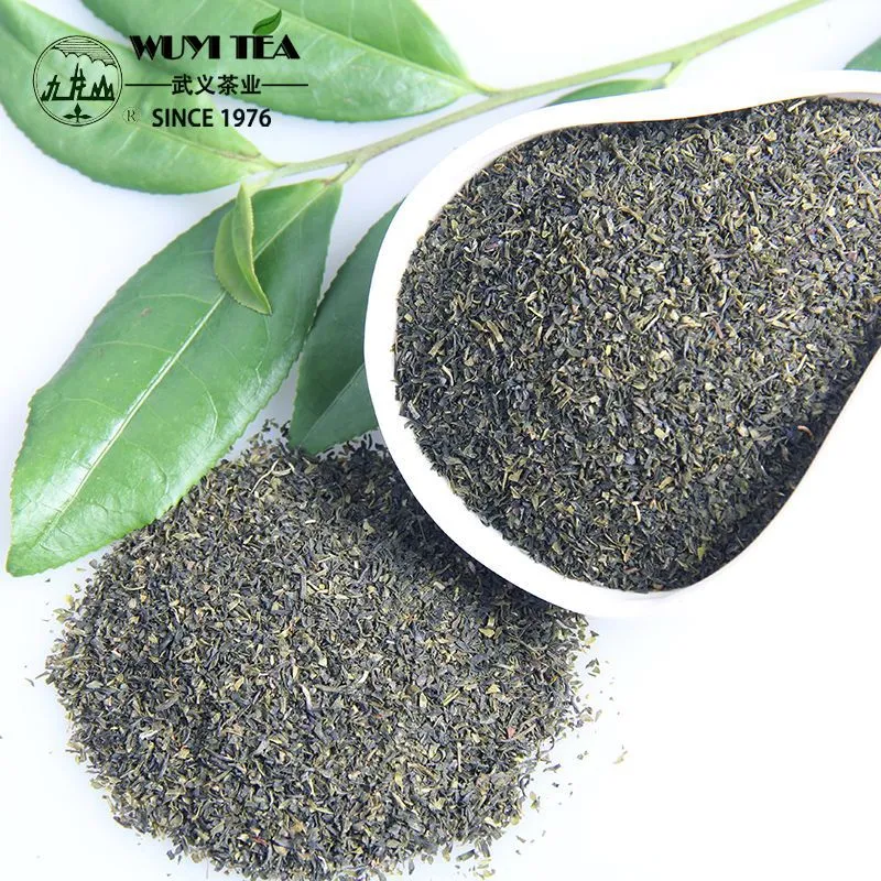 Éventail de thé vert Yunwu