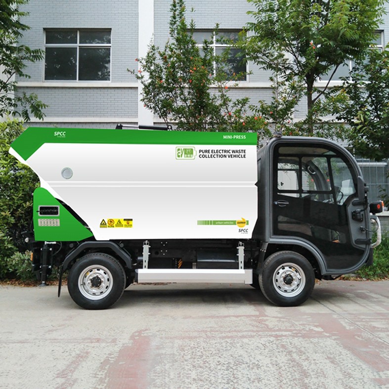Electric Sanitation Vehicle Garbage Disposal Vehicle - 0 