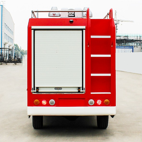 Electric enclosed fire truck - 1