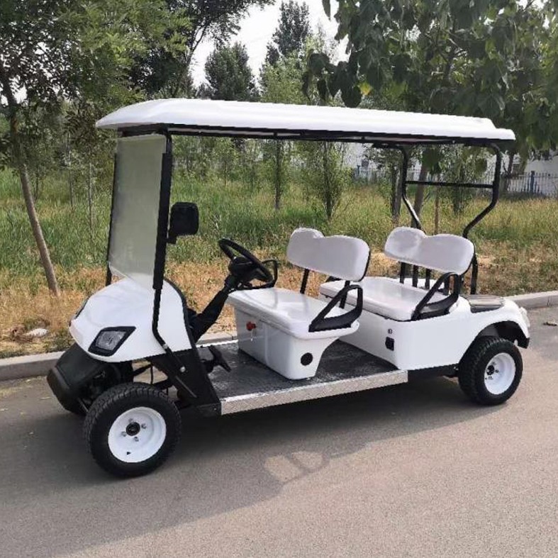 Four seat electric golf cart - 1 