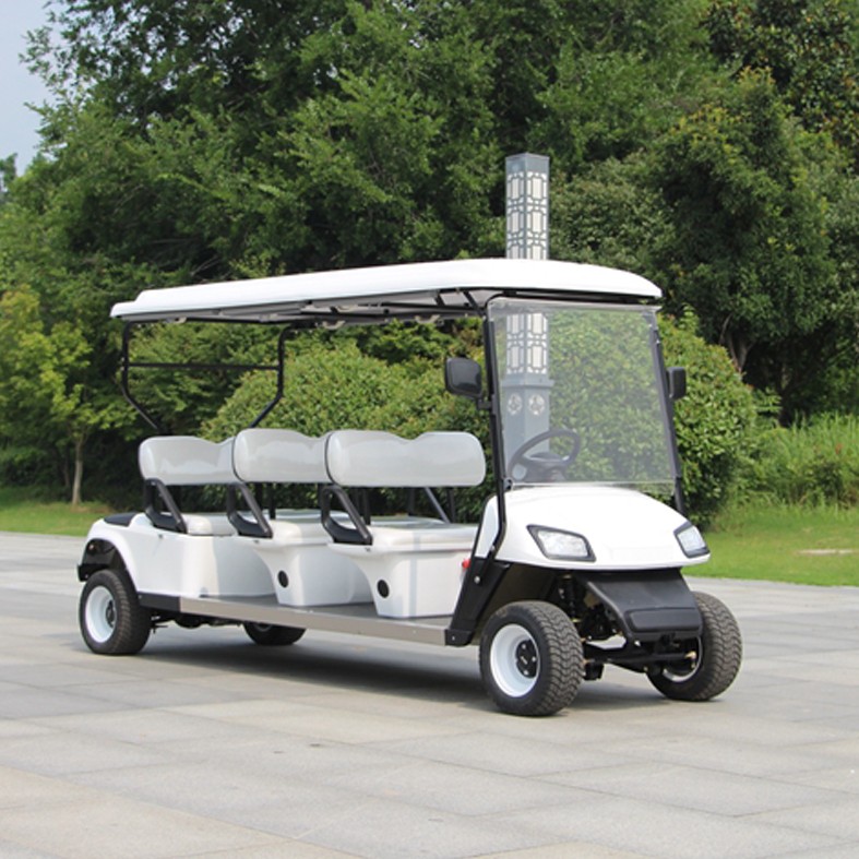 Six seat electric golf course car - 1