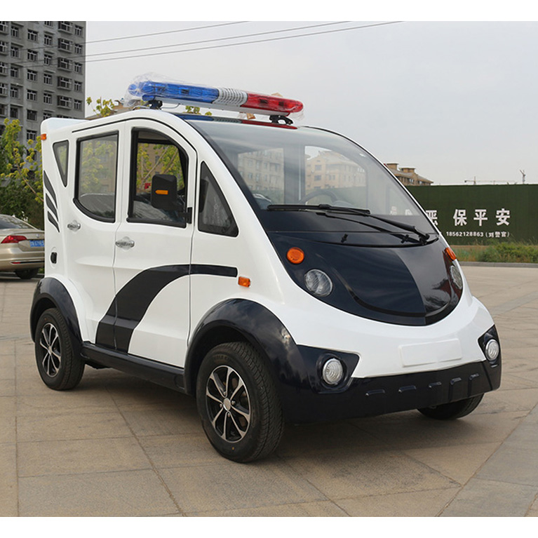 Enclosed electric patrol vehicle with 5 seats - 1