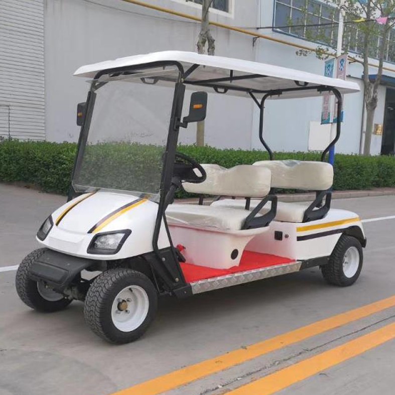 Four seat electric golf cart - 2 
