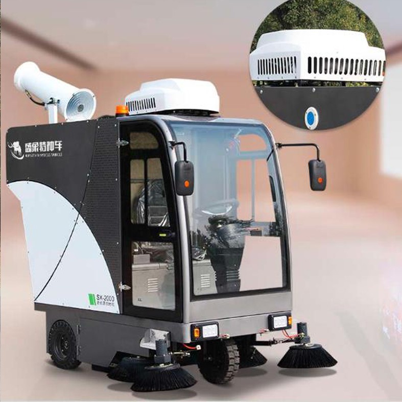 Driving multifunctional sweeper - 2