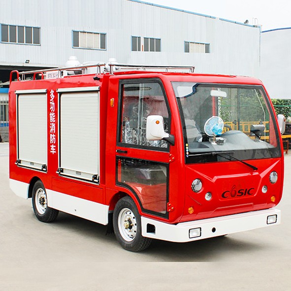 Electric enclosed fire truck - 2 