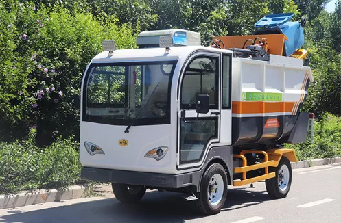 Rear mounted electric garbage truck na gawa sa China