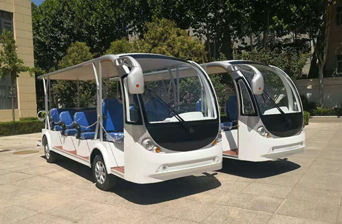Electric sightseeing vehicles have become an indispensable means of transportation in tourist attractions