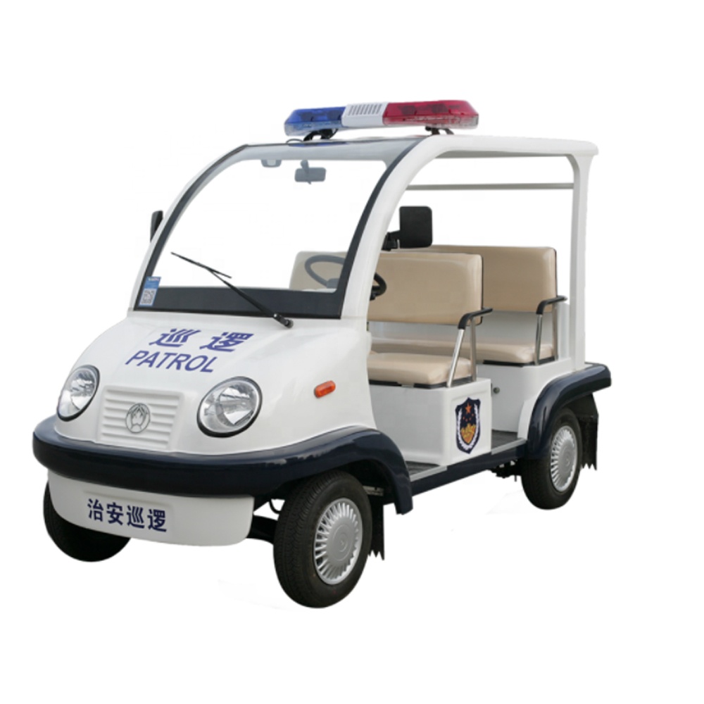 4 small street electric patrol vehicles - 2