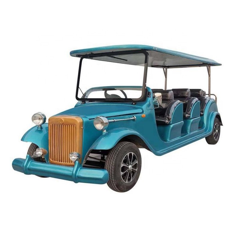 Electric classic retro sightseeing car - 3 