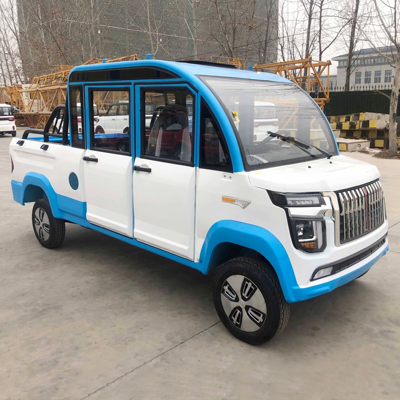 Double row household low-speed electric truck - 3 