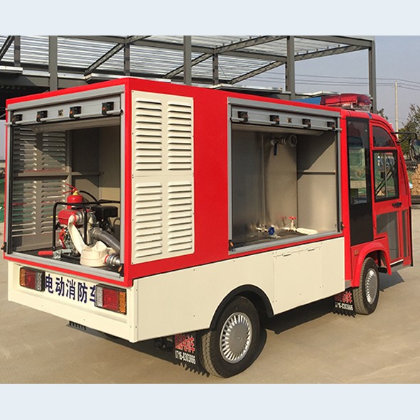 Electric enclosed fire truck - 4
