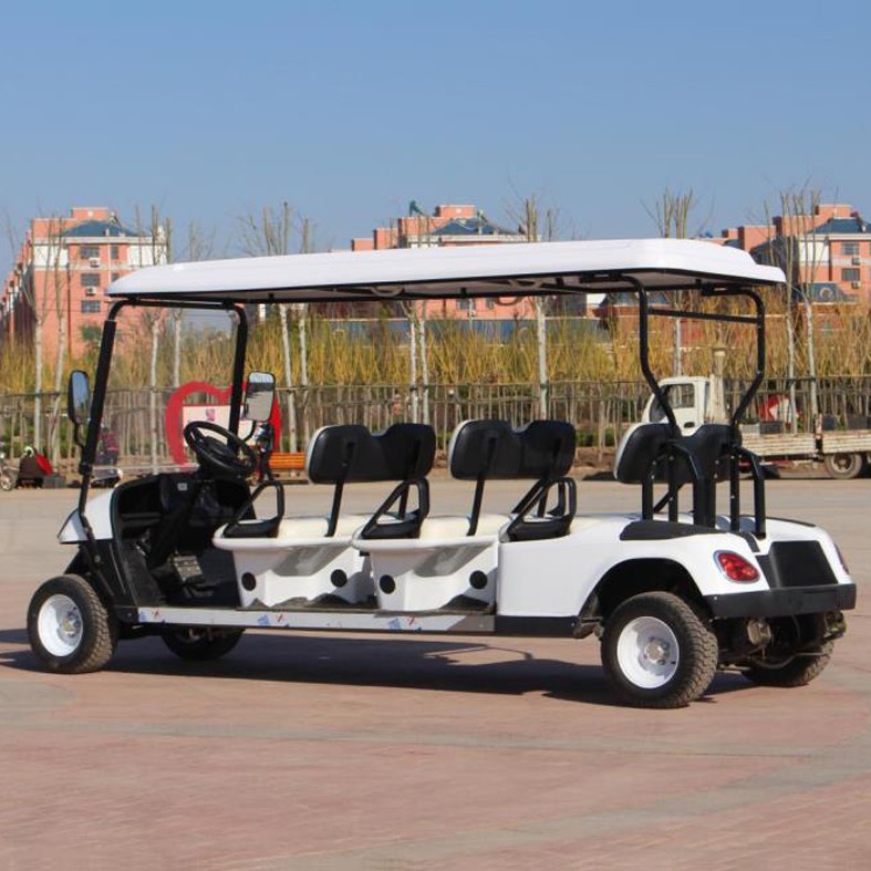 Six seat sightseeing golf electric vehicle - 4