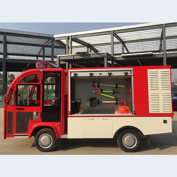 Electric enclosed fire truck - 5
