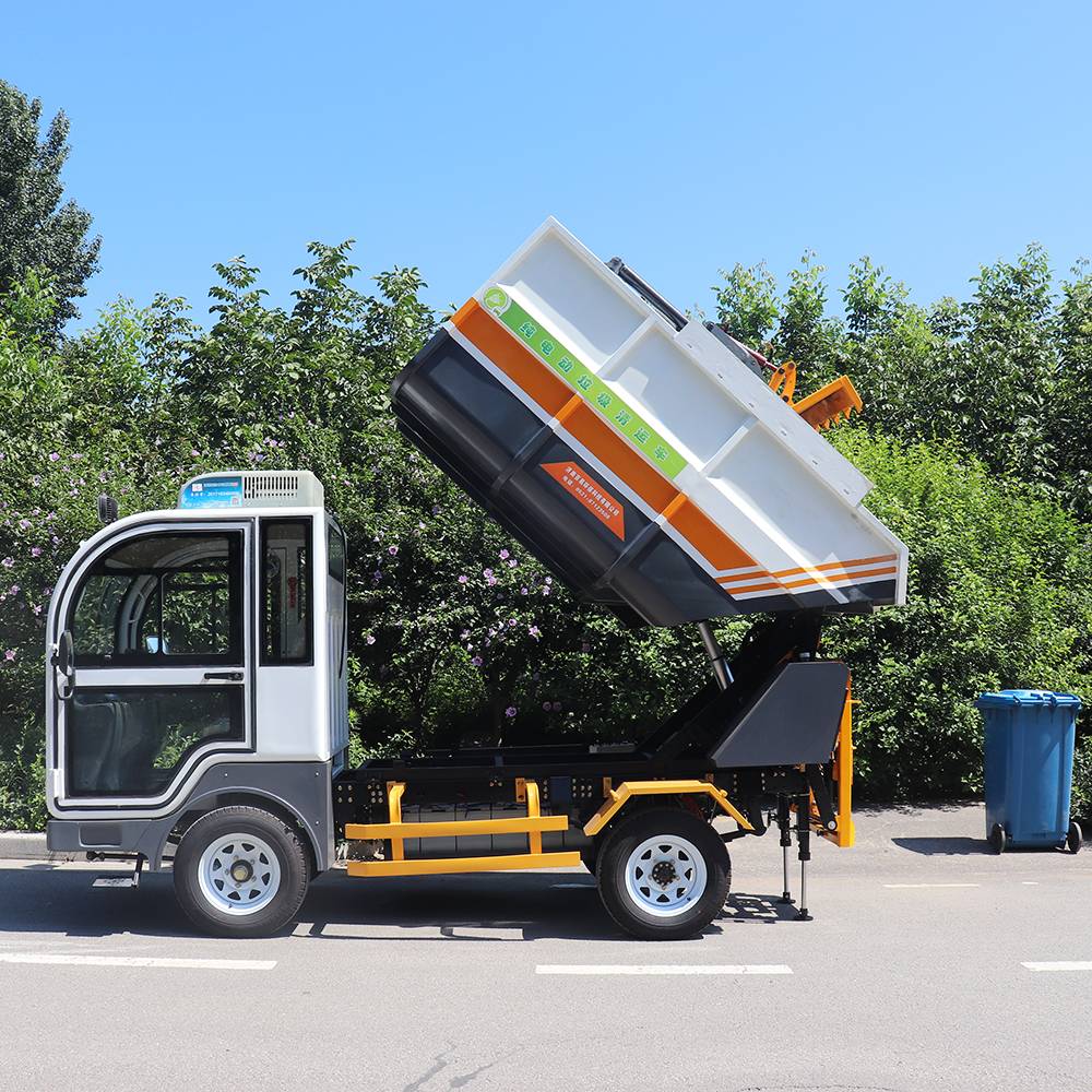 Rear mounted electric garbage truck - 5