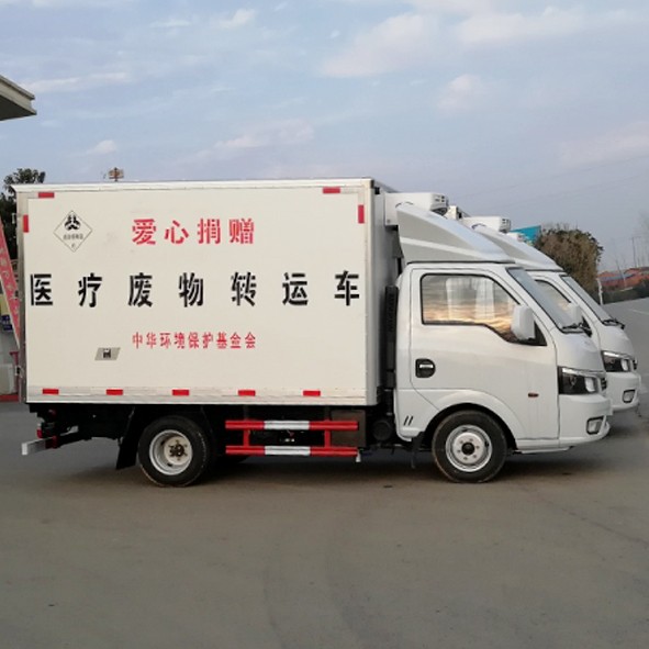 Medical waste transfer vehicle - 6 