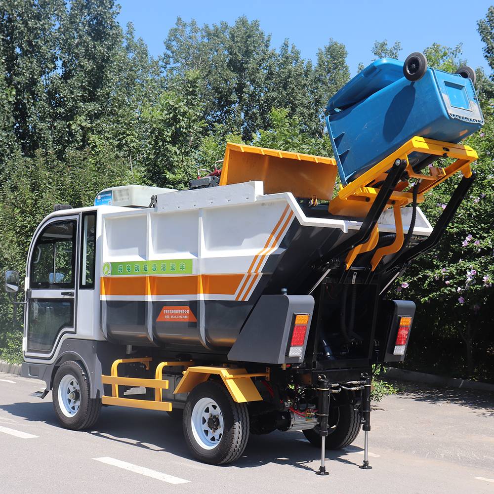 Rear mounted electric garbage truck - 6