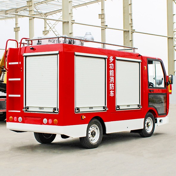 Electric enclosed fire truck - 6