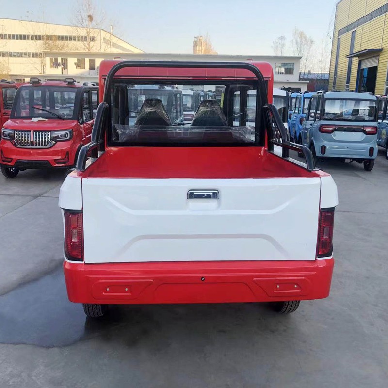 Double row low speed electric pickup truck - 6