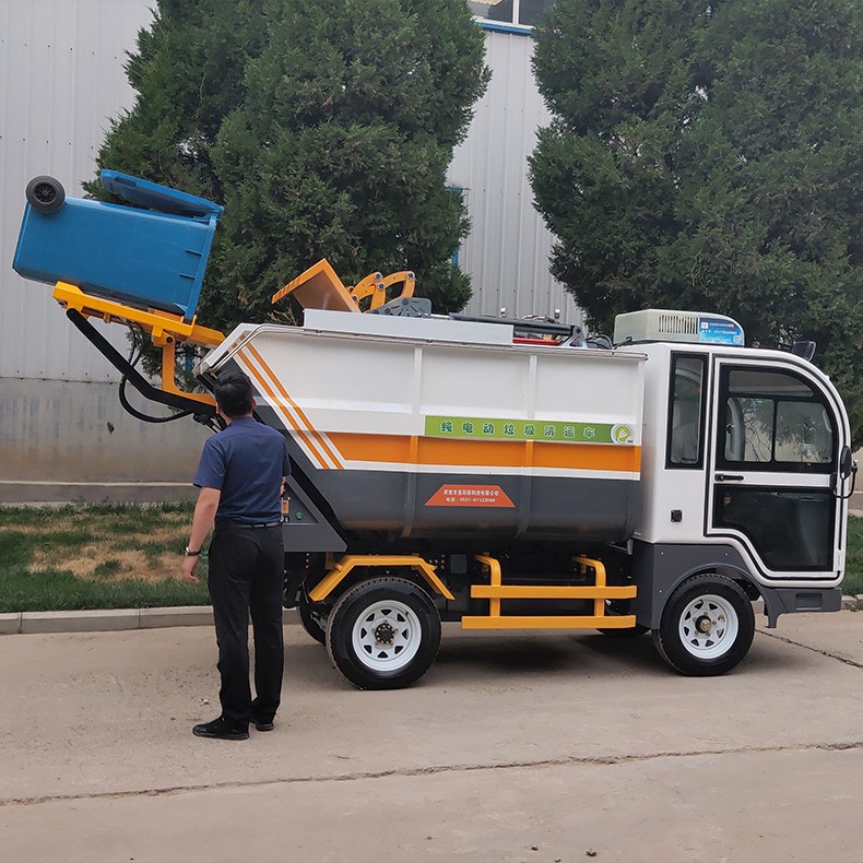 Rear mounted electric garbage truck - 7 