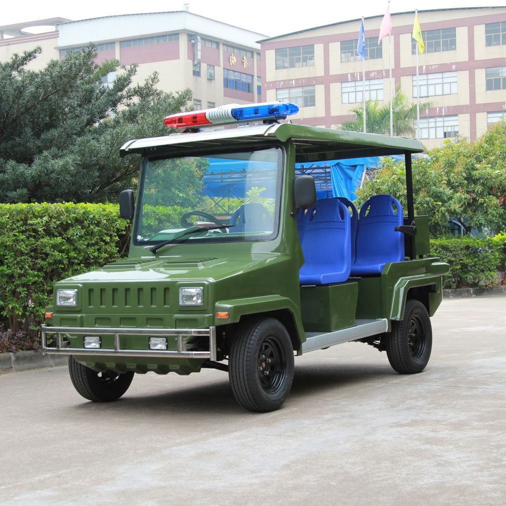 Klasyczny elektryczny pojazd patrolowy Hummer 5 miejsc