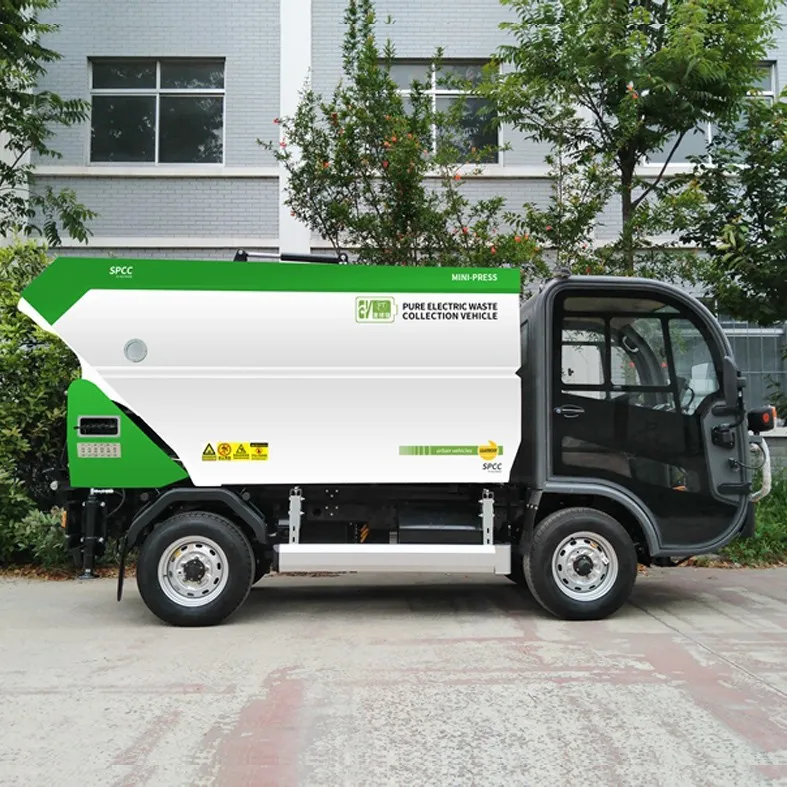 Electric Sanitation Vehiculum Purgamentum Dispositionem Vehiculum