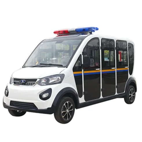 Åpen elektrisk patruljebil med 6 seter