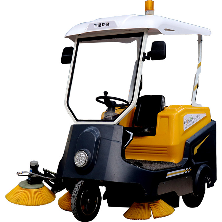 Small sanitation electric sweeper