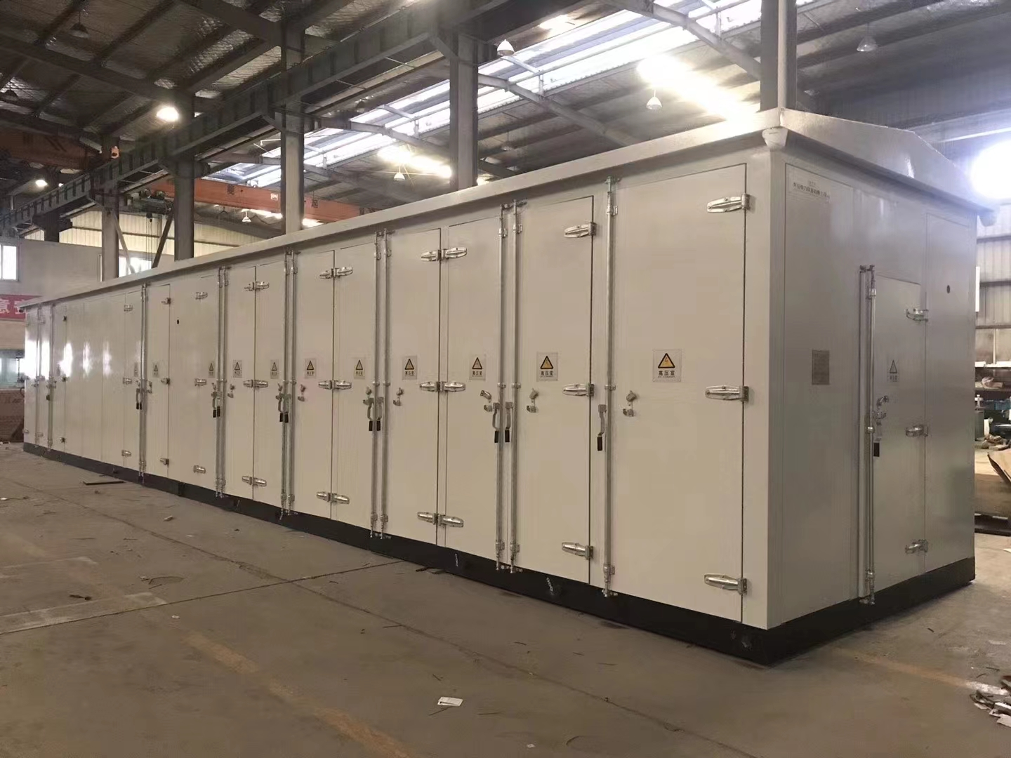 The current status of the application of compact substations