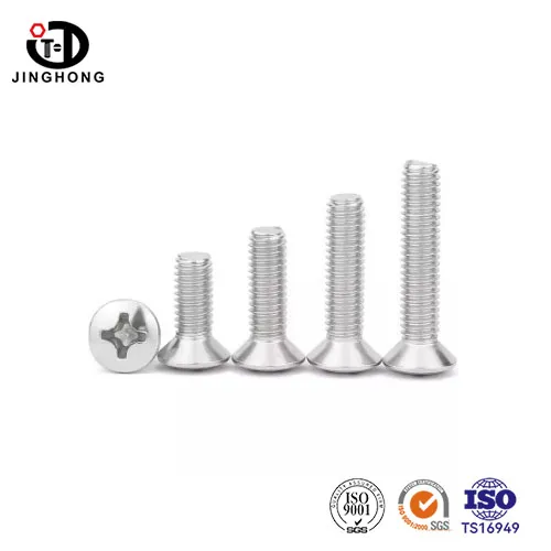 Cross Raised Countersunk Head Screws