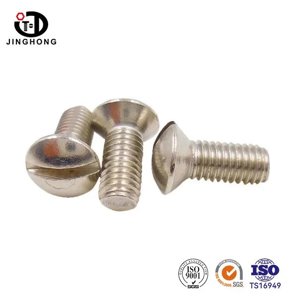 Slotted Raised Head Screws